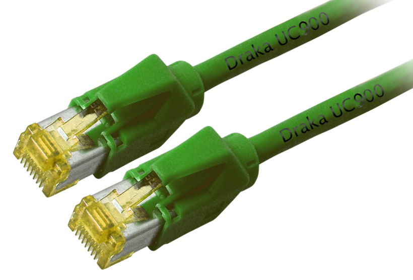 Patch Cable RJ45 S/FTP Cat6a 3m Green