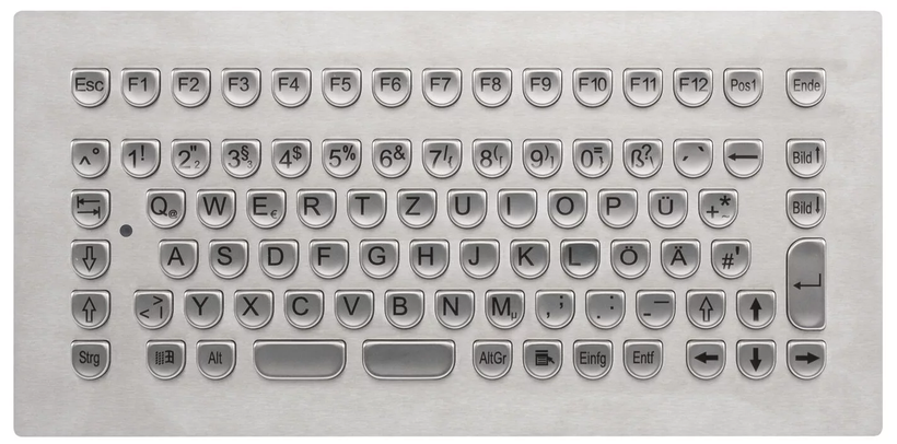 GETT InduSteel Tastatur kompakt