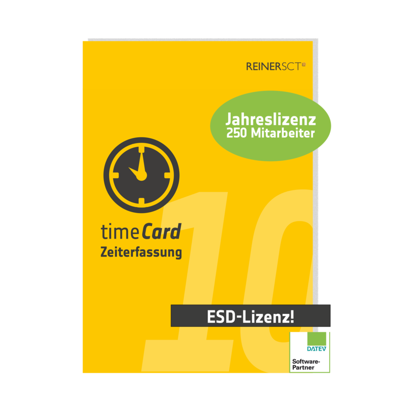 REINER SCT timeCard ZE Jahres-LZ 250 MA