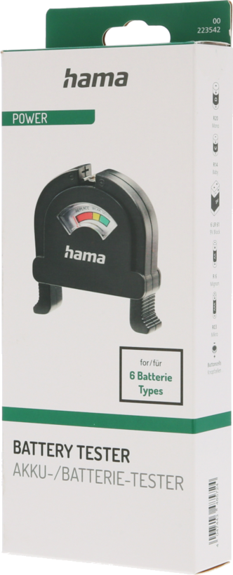 Acheter Testeur de pile/batterie Hama (00223542)