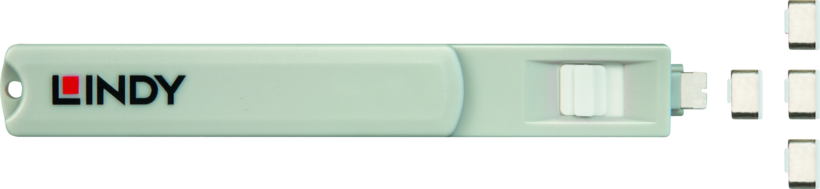 Bloqueurs de port USB-C, x 4 + 1 clé