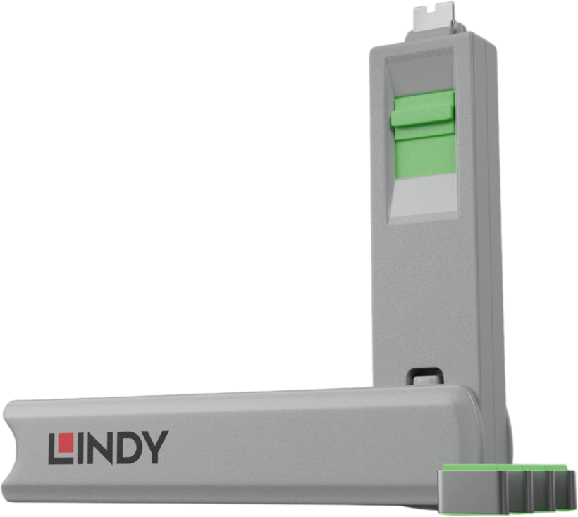 LINDY USB-C Port Blocker 4x/1x Key