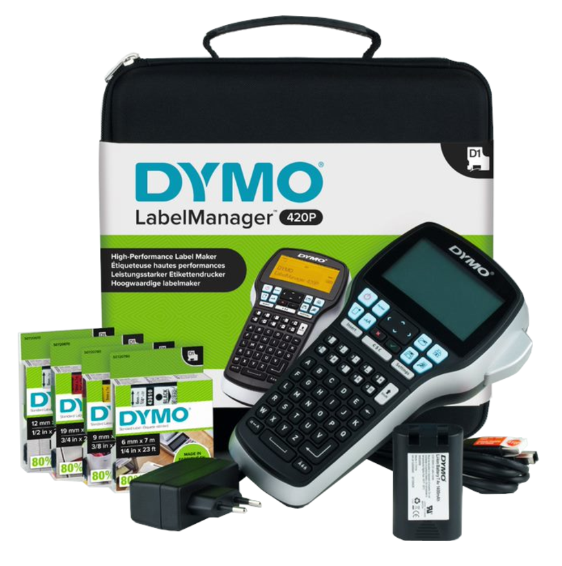 DYMO LabelManager 420P ABC Kit Case
