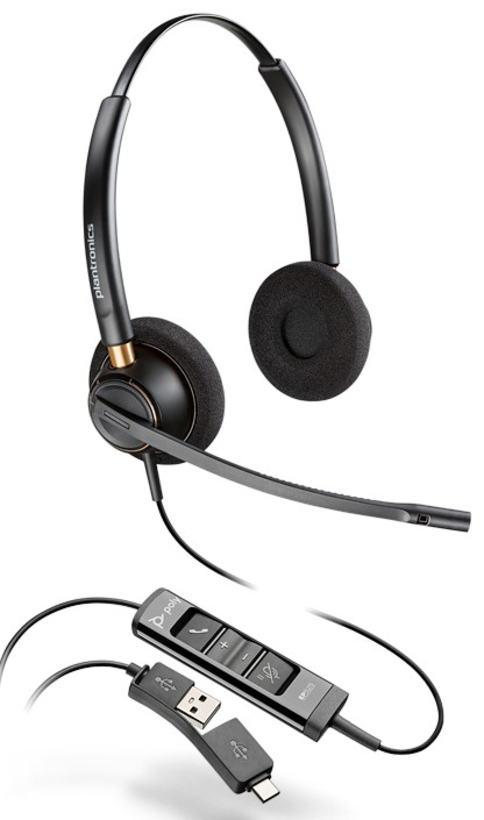 Poly EncorePro 525 USB Headset