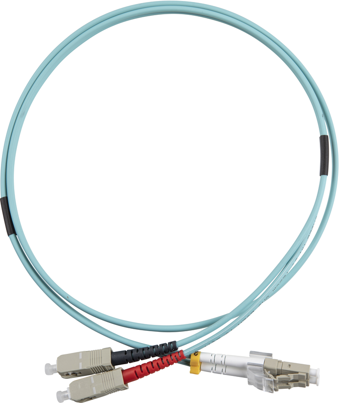 FO Duplex Patch Cable LC-SC 50/125µ 3m