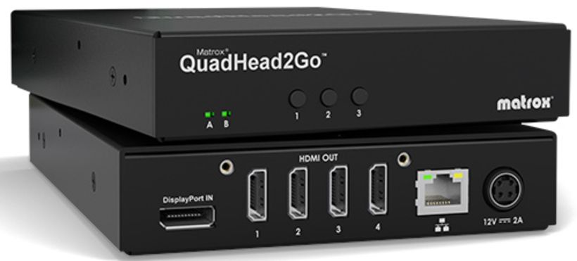 Matrox QuadHead2Go Q155 HDMI Monitor Con
