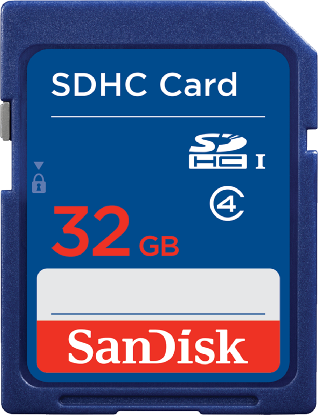 SanDisk 32 GB Class 4 SDHC Karte