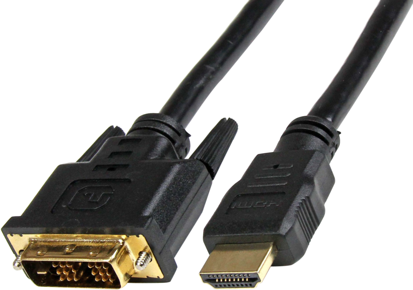Cable HDMI A/m-DVI-D/m 3m Black