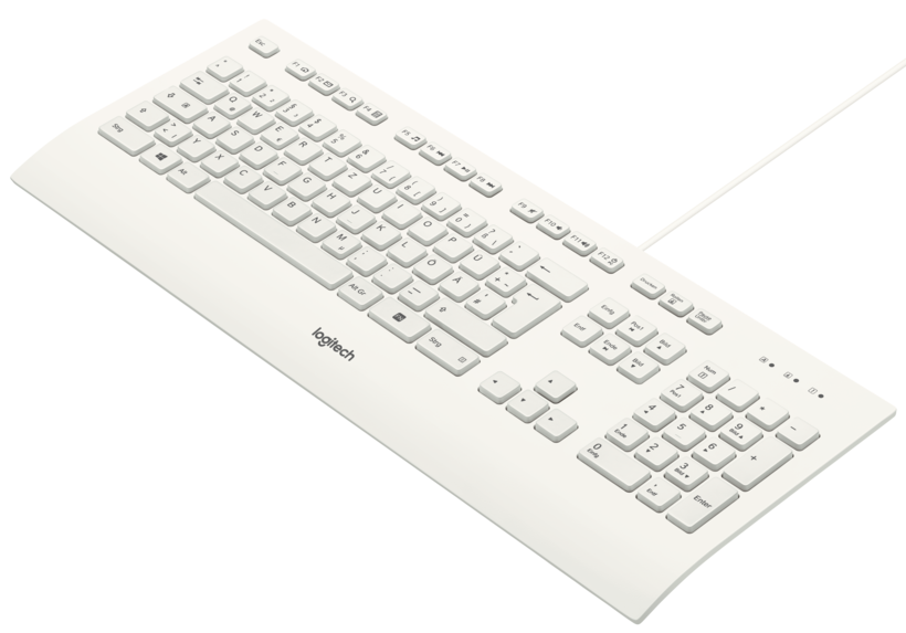 Logitech K280e Tastatur weiß