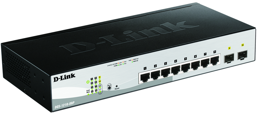 Switch D-Link DGS-1210-08P/E PoE