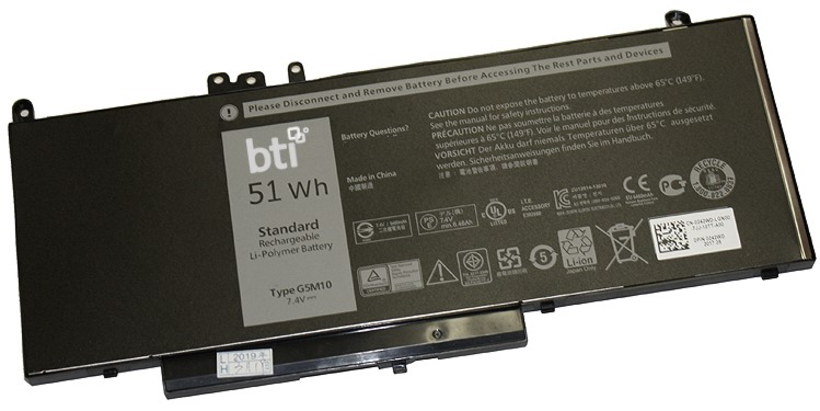 BTI 4-cell Dell 6890mAh Battery