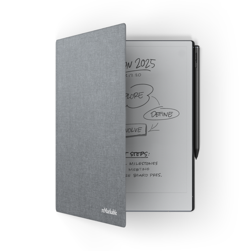 reMarkable Book Folio Case Grey