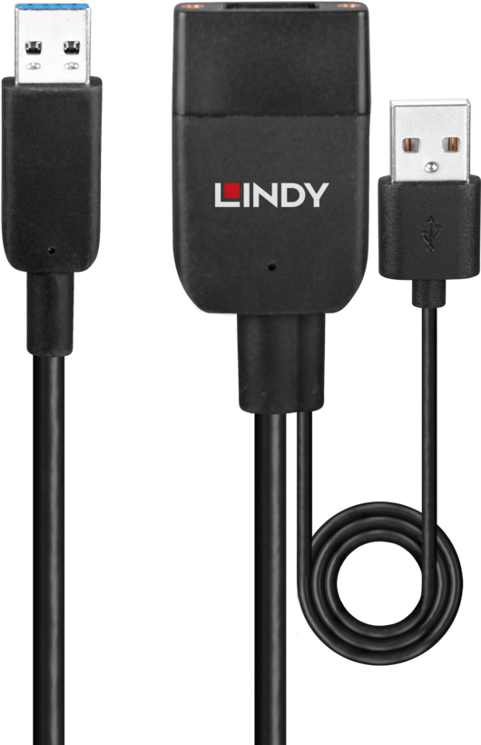 Cable híbrido LINDY USB tipo A 35 m