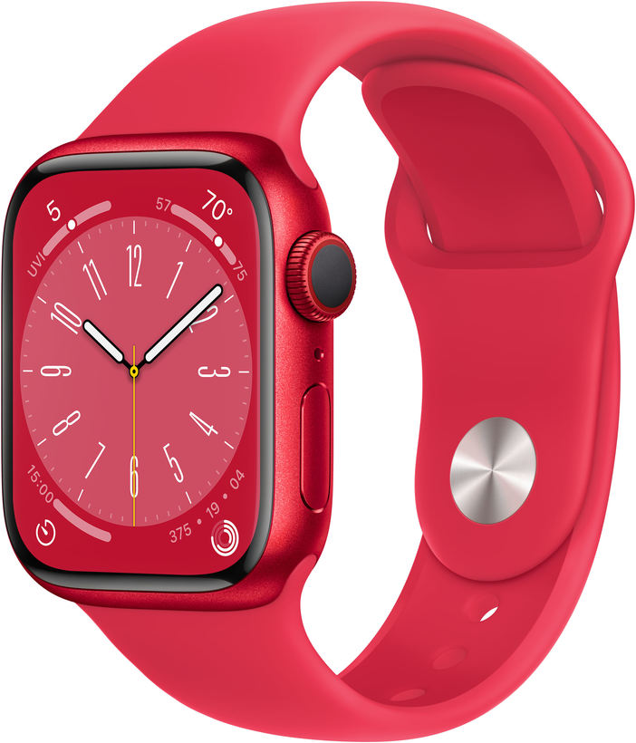 Buy Apple Watch S8 GPS LTE 41mm Alu RED MNJ23WB A