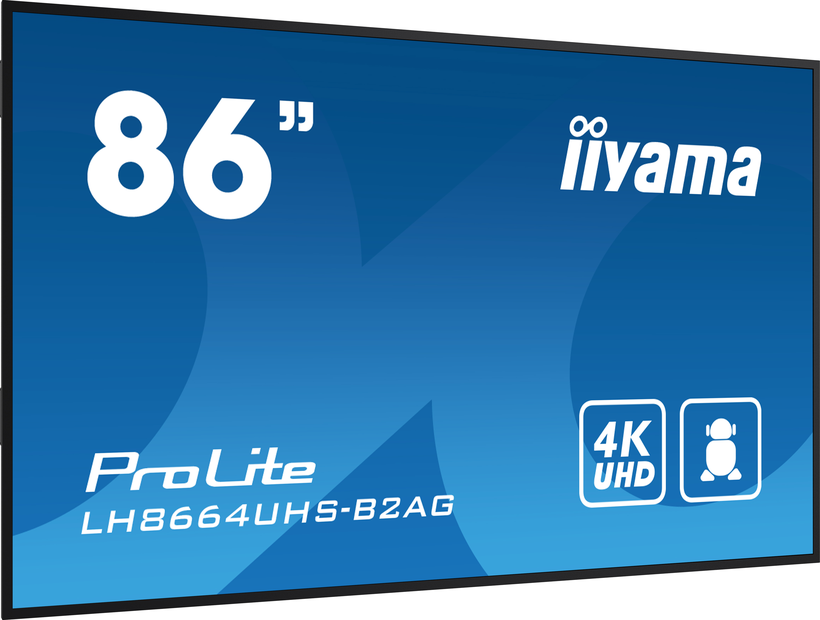 iiyama ProLite LH8664UHS-B2AG Display