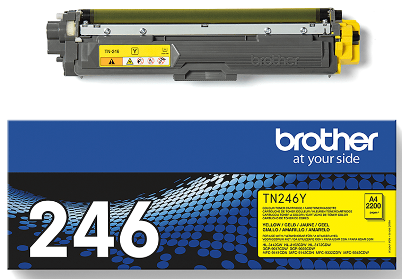 Brother TN-246Y Toner Yellow