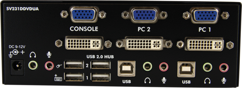 StarTech KVM-Switch DVI/VGA DualHead 2P