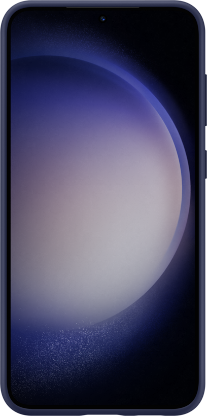 Coque silicone Samsung Galaxy S23+, bleu