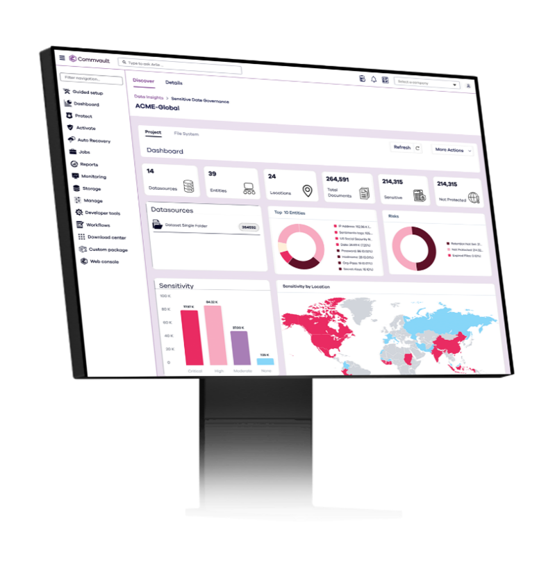 Commvault Cloud Backup & Recovery Software for Endpoint Users, per User Upfront Payment Subscription - 1 Year