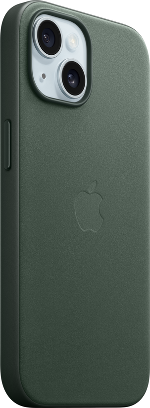 Coque tissage fin Apple iPhone 15, vert