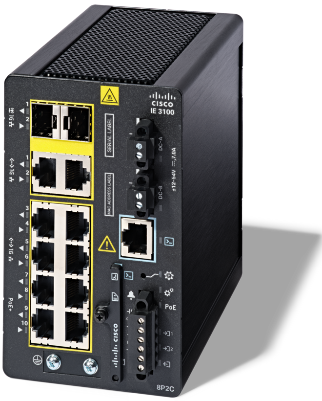 Cisco IE-3100-8P2C-E Switch