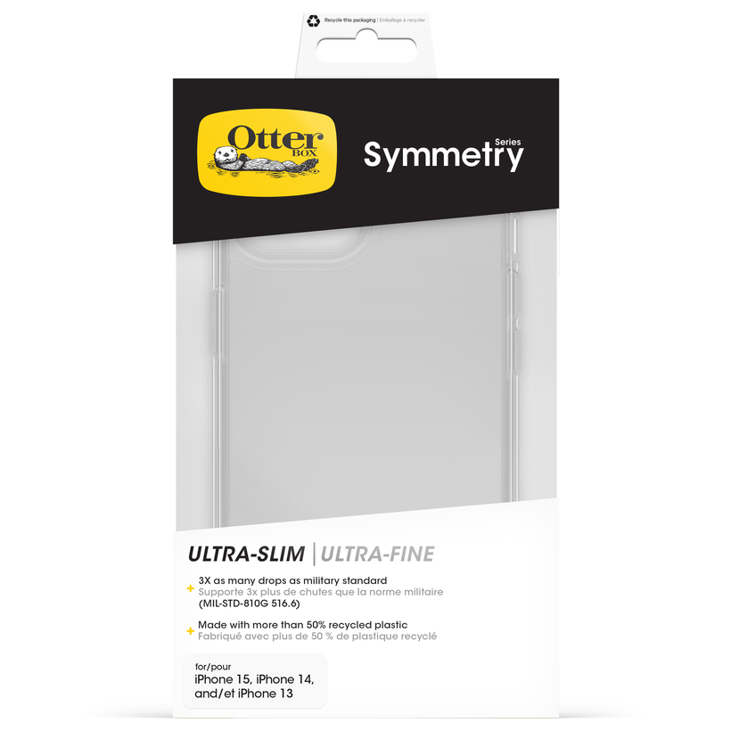 OtterBox iPhone 15 Symmetry Case Clear