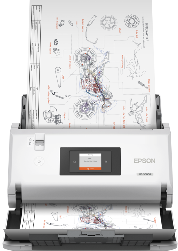 Escáner Epson WorkForce DS-30000
