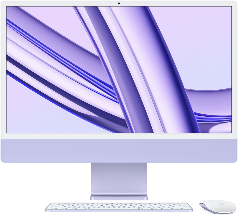 Apple iMac M3 10-Core 8/512GB violett