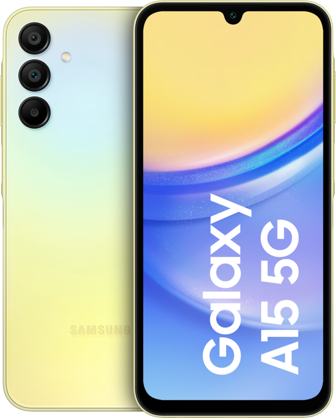 Samsung Galaxy A15 5G 128 GB yellow