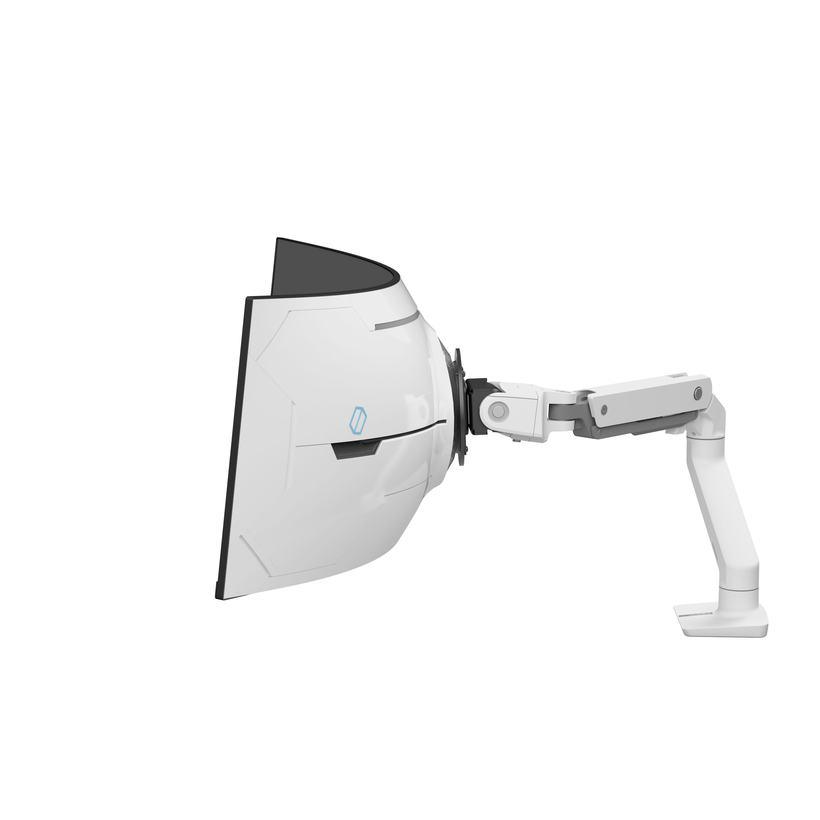 Ergotron HX Desk Monitor Arm White