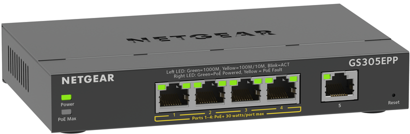 Switch PoE Netgear GS305EPP