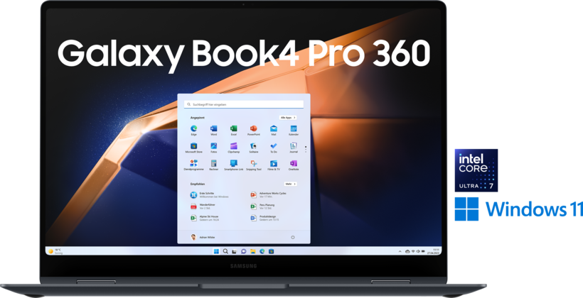 Samsung Book4 Pro 360 U7 16GB/1TB Grey