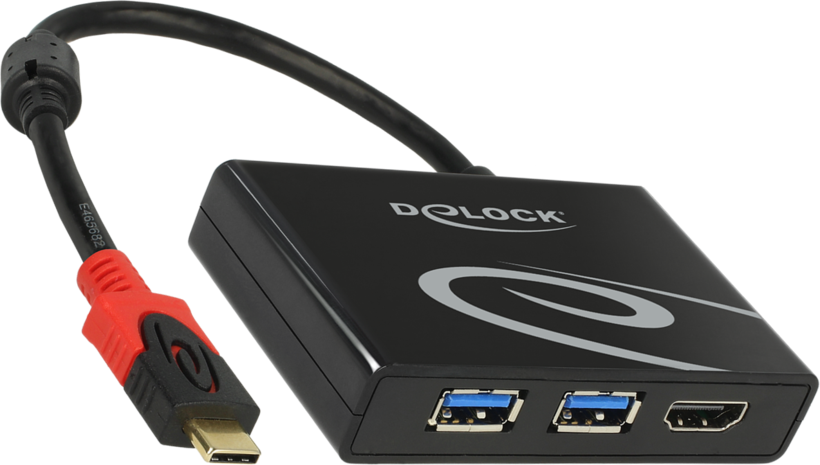 Delock USB Hub 3.0 2-Port + HDMI (62854) kaufen