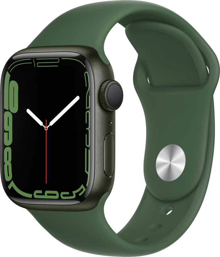 Apple Watch S7 GPS 41 mm alu vert