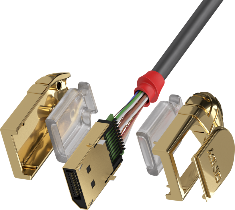 Cabo Gold DisplayPort m. - m. 2 m