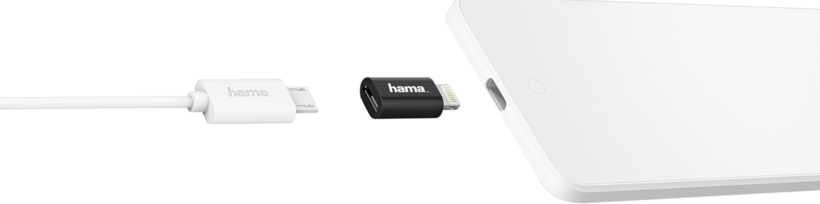 Hama USB Micro-B - Lightning Adapter