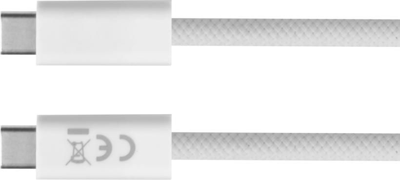 ARTICONA USB4 Typ C Kabel 1,5 m weiß