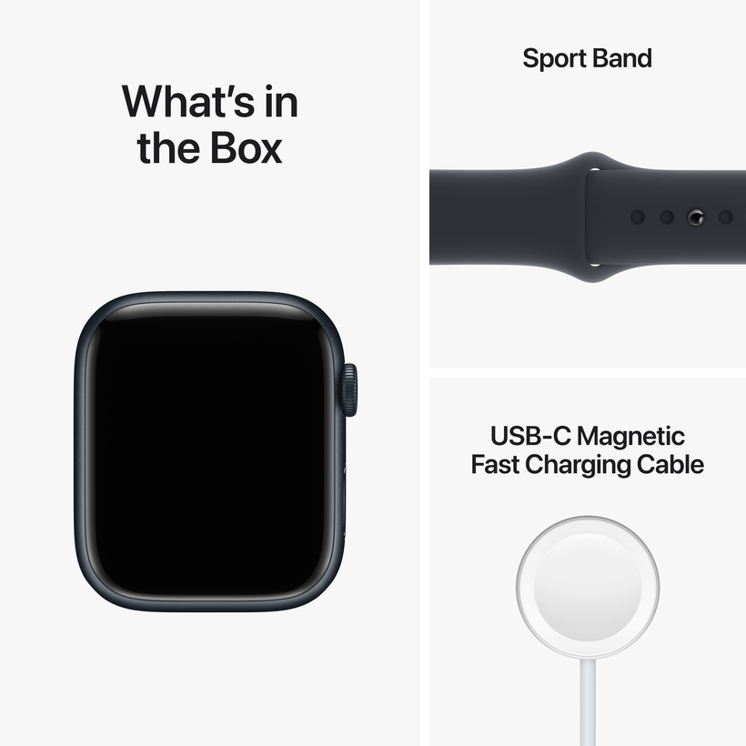 Apple Watch S8 GPS 45mm Alu nacht