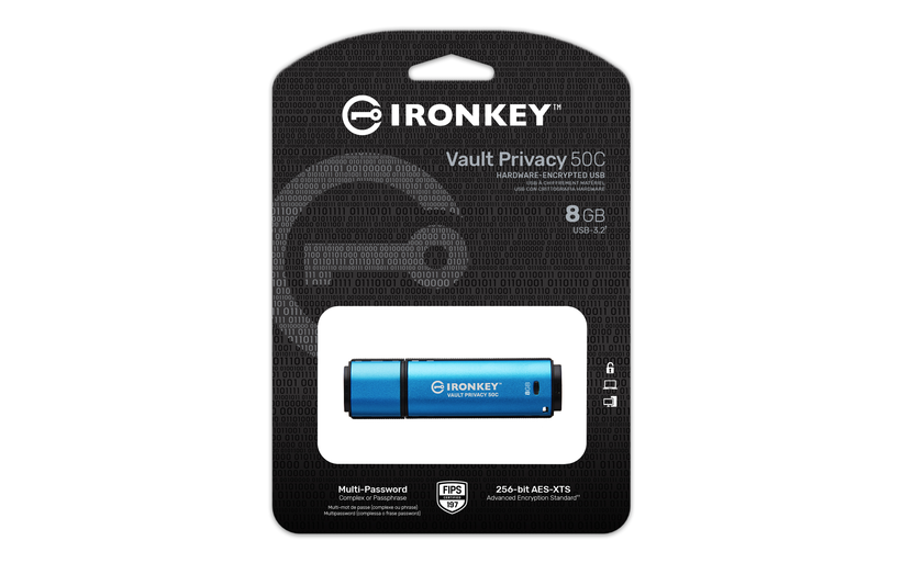 Chiave USB-C 8 GB Kingston IronKey VP50C