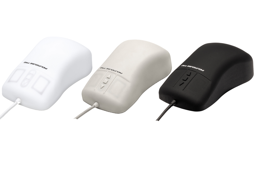 GETT InduMouse Pro Silikonmaus grau