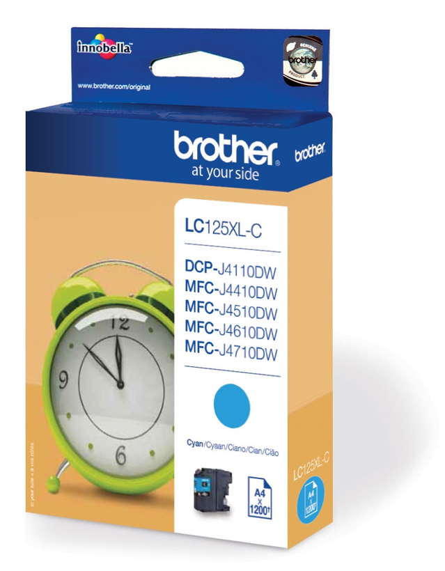 Brother LC-125XLC Ink Cyan