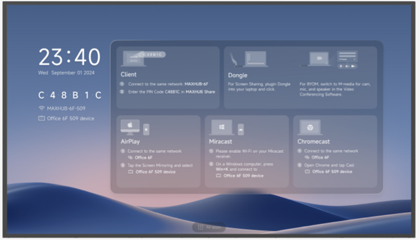 Maxhub ND98CMB Signage Display