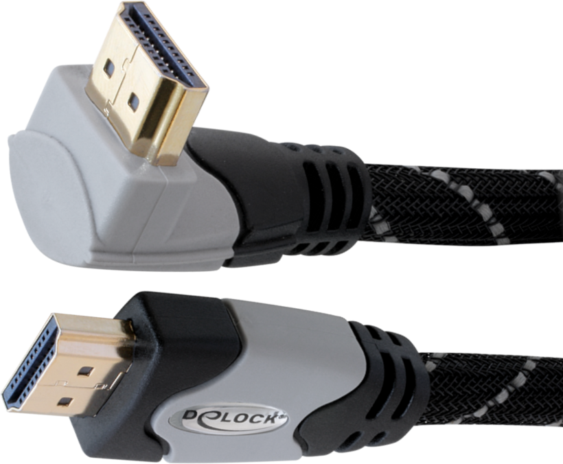 Delock HDMI Cable 90° Up 3m