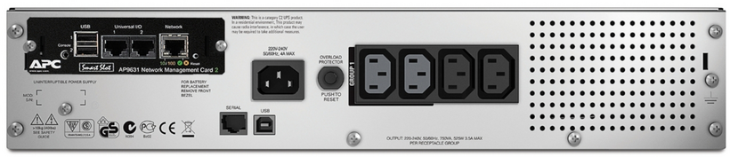 APC Smart-UPS 750VA LCD RM 2U NMC