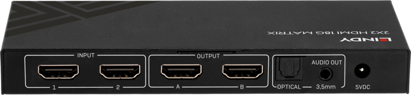 Switch matriciel LINDY 2x2 HDMI(A)