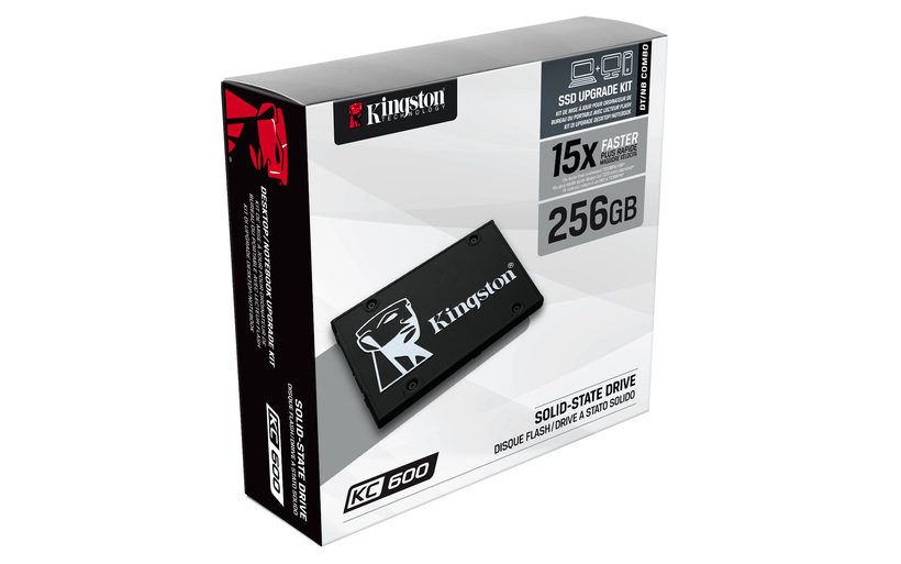 Løve Pelagic nedenunder Buy Kingston KC600 SATA SSD KIT 256GB (SKC600B/256G)