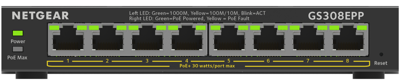 NETGEAR GS308EPP PoE Switch