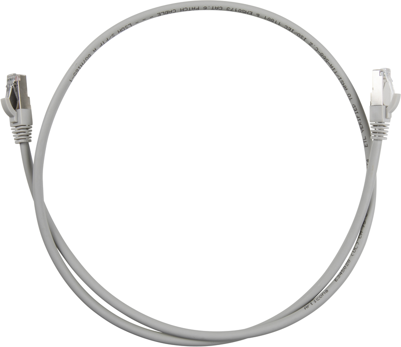 Patch Cable RJ45 S/FTP Cat6 5m Grey