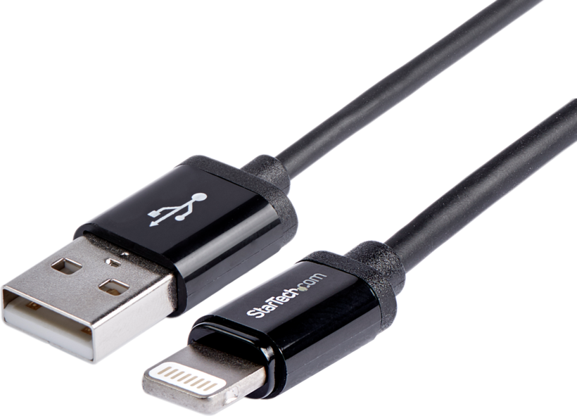 Câble USB StarTech type A-Lightning, 1 m