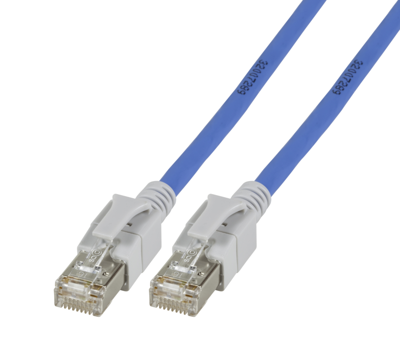 Patch Cable RJ45 S/FTP Cat6a 1m LED